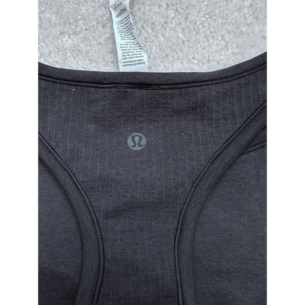 NWT Lululemon Trapeze Twist Tank - Ebb To Street Cropped Racerback Tank Size 12 - Picture 8 of 9